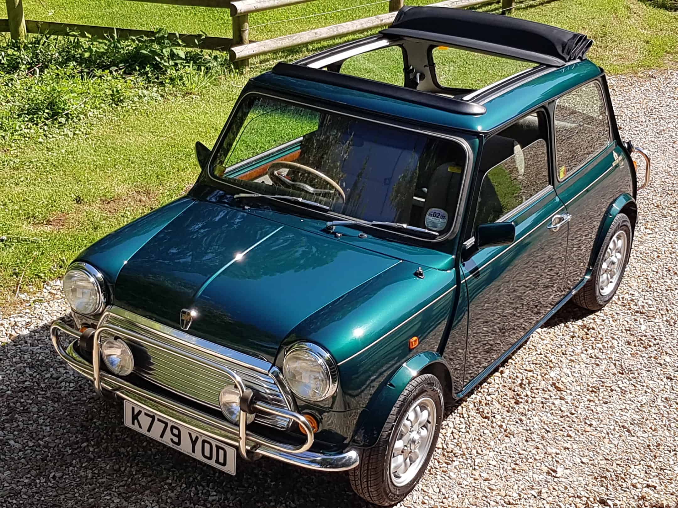 ** NOW SOLD ** Unique 1992 Mini British Open Classic LE ” Wood and Pickett” On Just 3660 Miles From New!