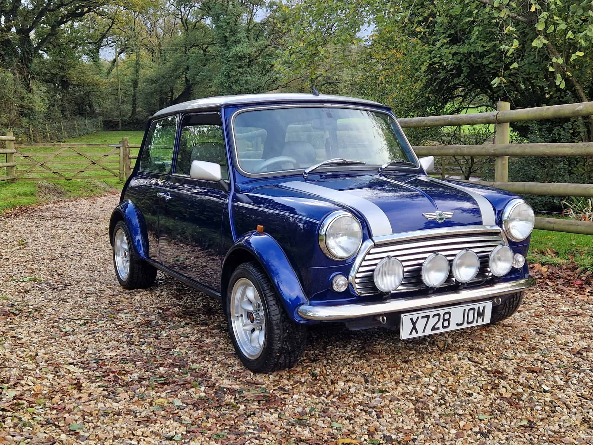 ** NOW SOLD ** Rover Mini Cooper Sport In Tahiti Blue With Just 16900 Miles From New!