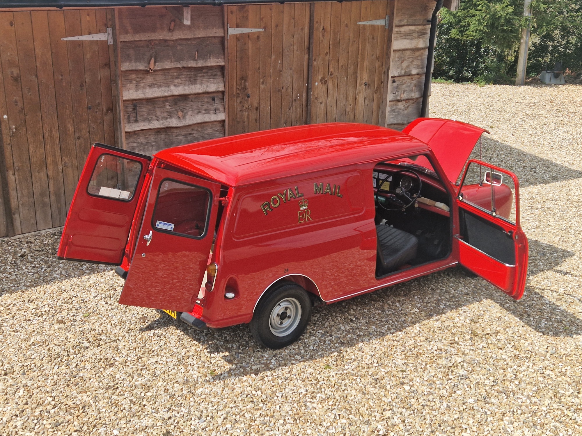 ** NOW SOLD ** Unique Opportunity to buy a 1974 Morris Mini Ex Post Office Van 1 Of 2 Known Survivors!.