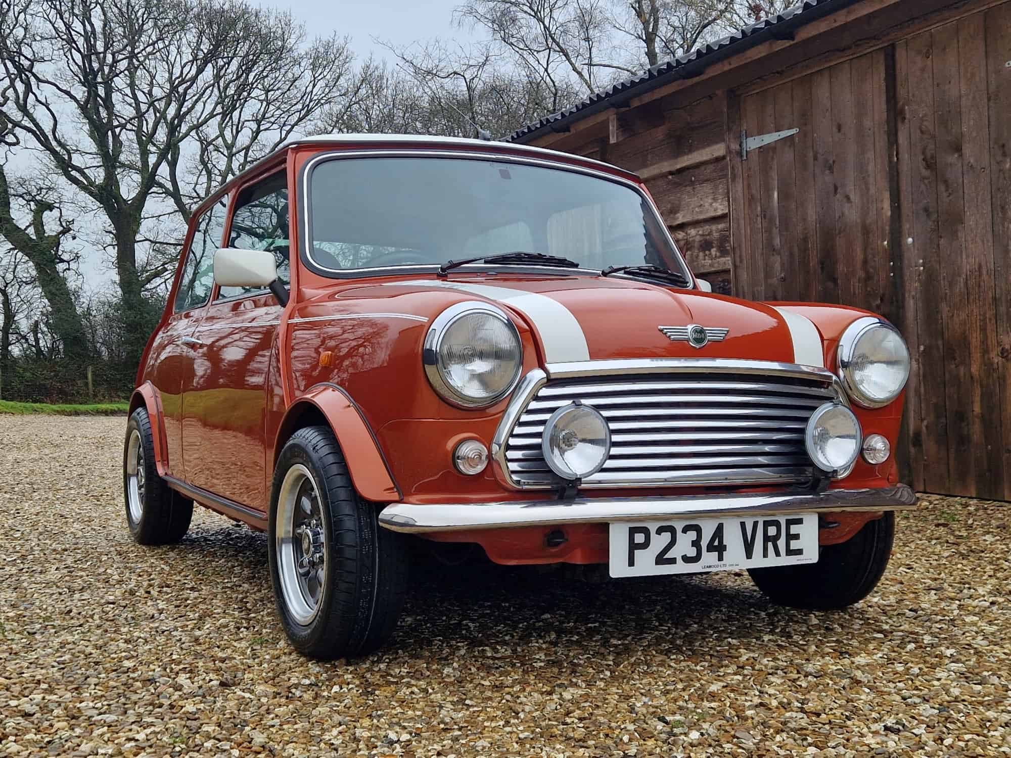 1997 Mini Cooper In Rare Volcano Orange On Just 13980 Miles From New!